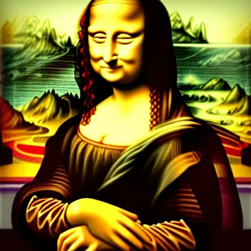 Prompt: the Mona Lisa in style of Dali