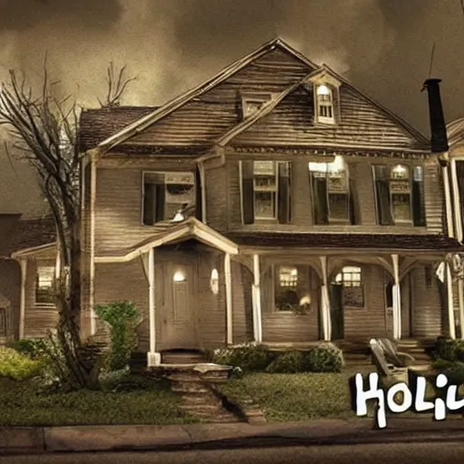 Prompt: home horror highly detailed