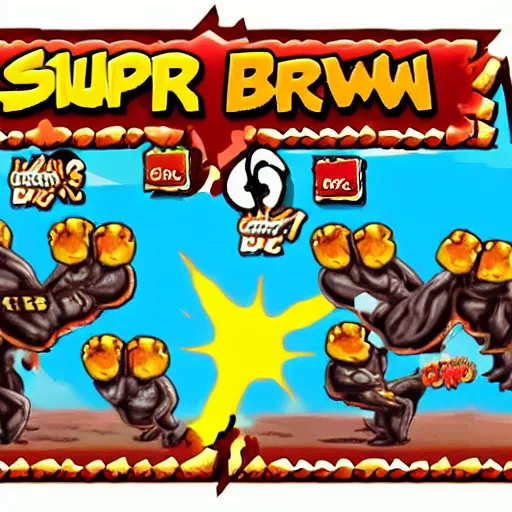 Prompt: super monkey brawl