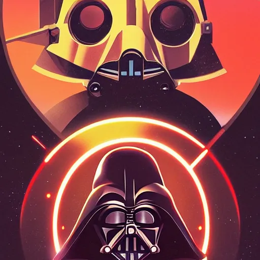 Image similar to face icon stylized minimalist star wars : episode v - the empire strikes back 1 9 8 0, loftis, cory behance hd by jesper ejsing, by rhads, makoto shinkai and lois van baarle, ilya kuvshinov, rossdraws global illumination