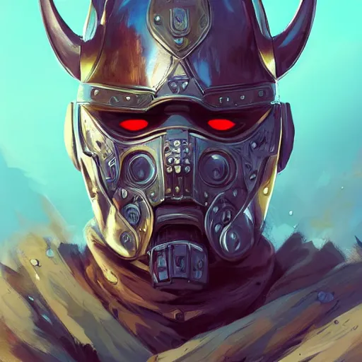 Image similar to cyberpunk viking helmet mask warrior goddess robot ninja fantasy, art gta 5 cover, official fanart behance hd artstation by jesper ejsing, by rhads, makoto shinkai and lois van baarle, ilya kuvshinov, ossdraws