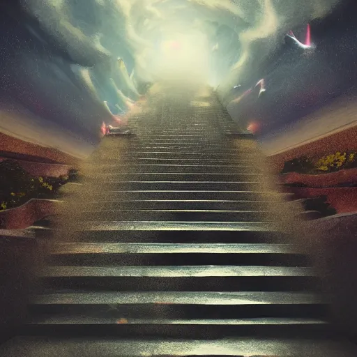 stairs to heaven and hell