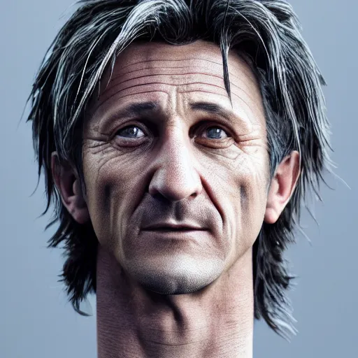 Image similar to hyperrealistic dslr film still of ball of ball point pen disguised as sean penn, stunning 8 k octane comprehensive 3 d render, inspired by istvan sandorfi & greg rutkowski & unreal engine, perfect symmetry, dim volumetric cinematic lighting, extremely hyper - detailed, incredibly real lifelike attributes & flesh texture, intricate, masterpiece, artstation, stunning