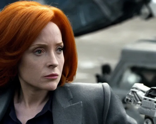 Image similar to dana scully in transformers (2007)