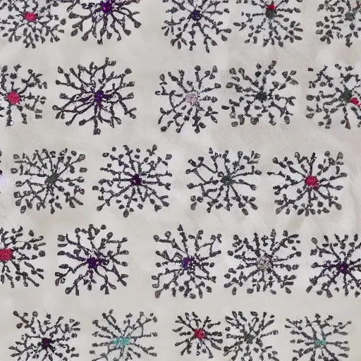 Prompt: spirit soul embroidered snowflake faces in silk. 3840 2160 art