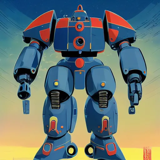 Image similar to gouf submarine combat mecha custom mobile suit, futuristic power armor by tristan eaton, victo ngai, artgerm, rhads, ross draws. metal shaded, beautifully detailed