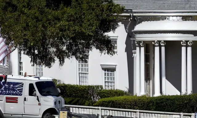 Prompt: 'Unprecedented in US history' Reaction as trump home searched