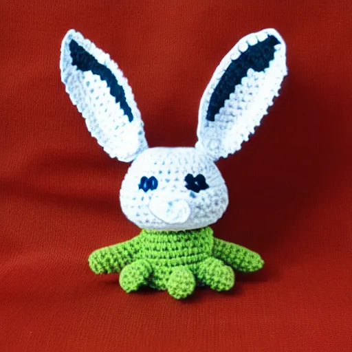 Image similar to angry crochet eevee