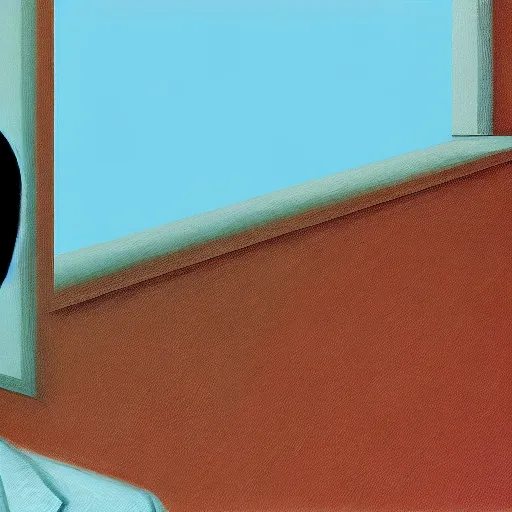 Prompt: Portrait of Dr. Nobody wearing a business suit , very coherent, painted by Edward Hopper, Wayne Barlowe, painted by James Gilleard, airbrush, art by JamesJean