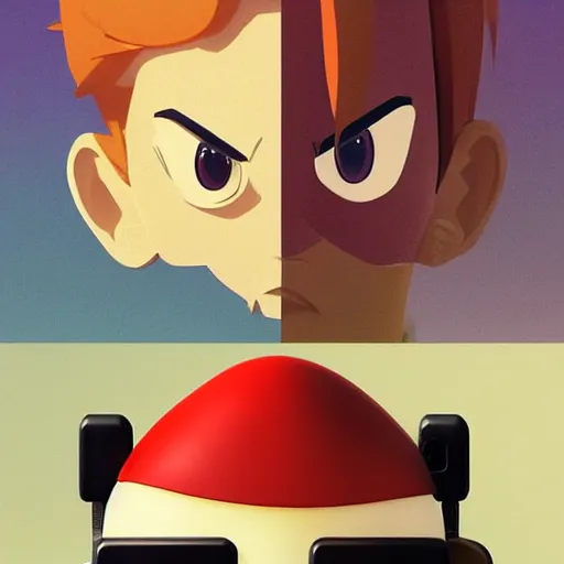 Image similar to face icon stylized minimalist nintendo entertainment system, loftis, cory behance hd by jesper ejsing, by rhads, makoto shinkai and lois van baarle, ilya kuvshinov, rossdraws global illumination