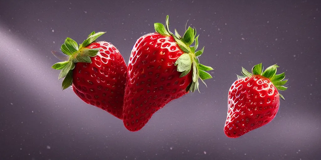 Prompt: beautiful digital illustration of a strawberry tornado, cinematic, concept art, deviantart, artsation, artstation hq, hd, 1 6 k resolution, smooth, sharp detail, amazing depth, octane, finalrender, unreal engine