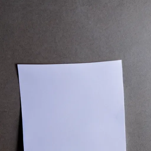 Prompt: blank sheet of old paper