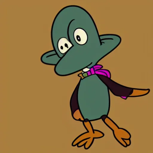 Prompt: Perry the platypus