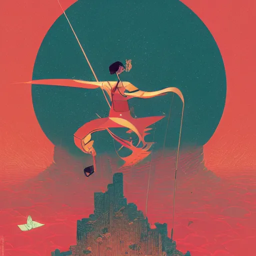 Image similar to illustration of Courage, by Victo Ngai and James Gilleard and Bruce Pennington