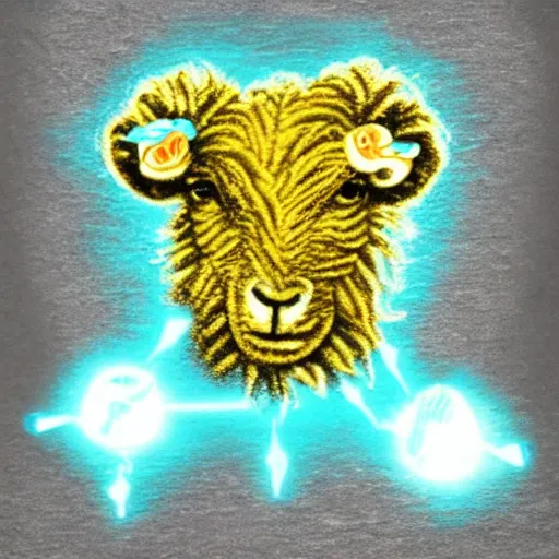 Image similar to electric sheep