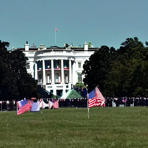 Image similar to Gzuz in front of the White House