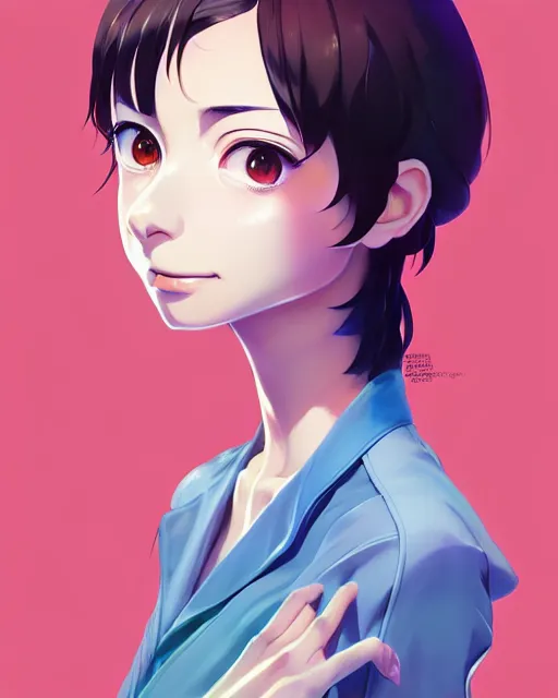 Image similar to high fashion kate micucci, portrait shinkai makoto studio ghibli studio key hideaki anno sakimichan stanley artgerm lau rossdraws james jean marc simonetti elegant highly detailed digital painting artstation pixiv