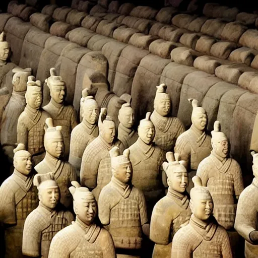 Prompt: Terracotta Warriors