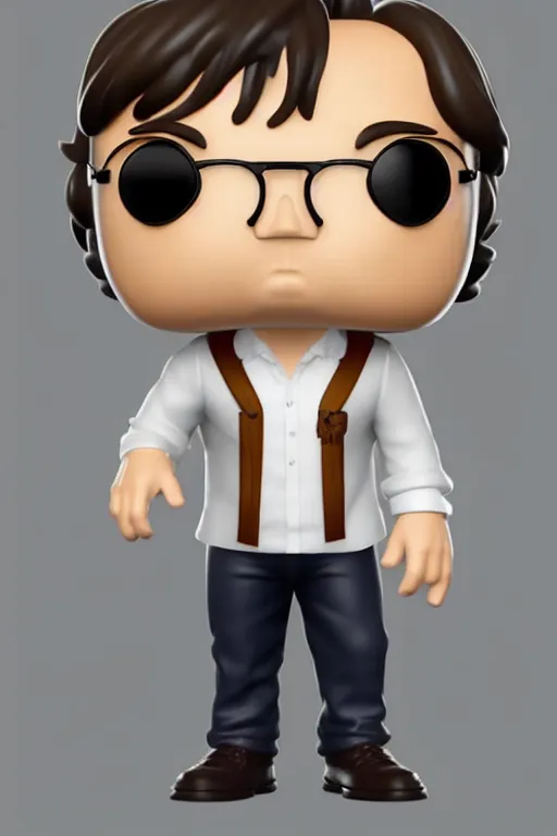 Prompt: full body 3 d render of harry potter as a funko pop!, studio lighting, white background, single body, no shadow, blender, trending on artstation, 8 k, highly detailed