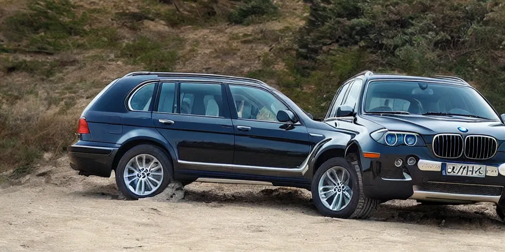 Prompt: “2000s BMW X7”