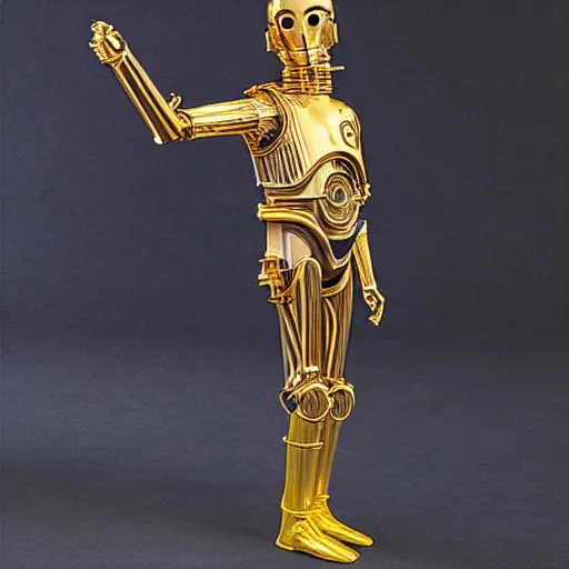 Image similar to c - 3 po