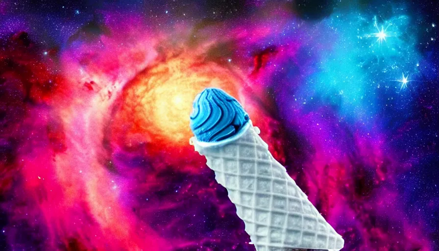 Image similar to stunning render of a cosmic - flavored