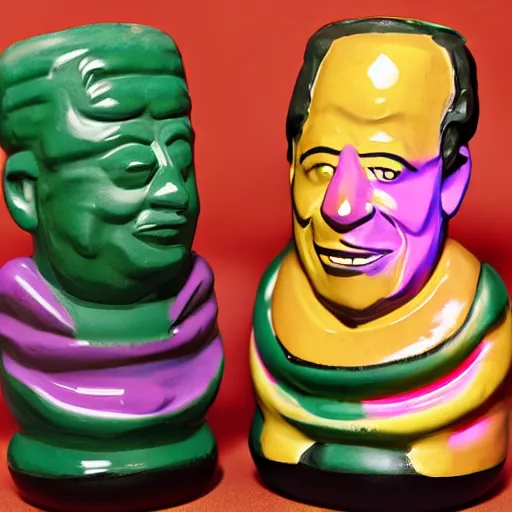 Prompt: eric andre tiki mug