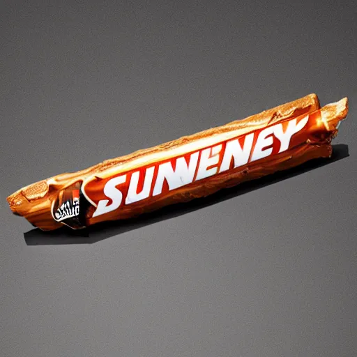 Prompt: a snickers bar shaped like a black dong, vascular, pulsating, glistening with sweat, cinematic, ultra realism, high detail