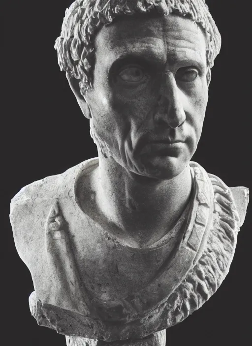 Image similar to a full portrait photo of julius caesar, f / 2 2, 3 5 mm, 2 7 0 0 k, lighting, perfect faces, award winning photography.