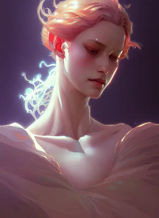 Image similar to ultra realistic illustration, hisoka, intricate, elegant, highly detailed, digital painting, artstation, concept art, smooth, sharp focus, illustration, art by artgerm and greg rutkowski and alphonse mucha and wlop