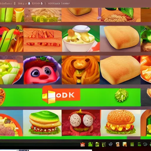 Prompt: screenshot of microsoft food simulator, 8K, HD, high resolution, high detailed