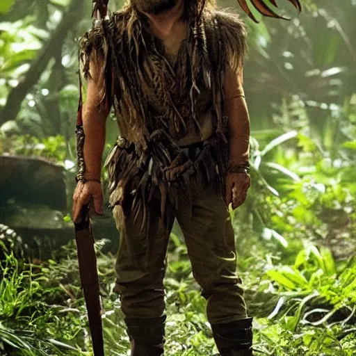 Prompt: peter dinklage as predator