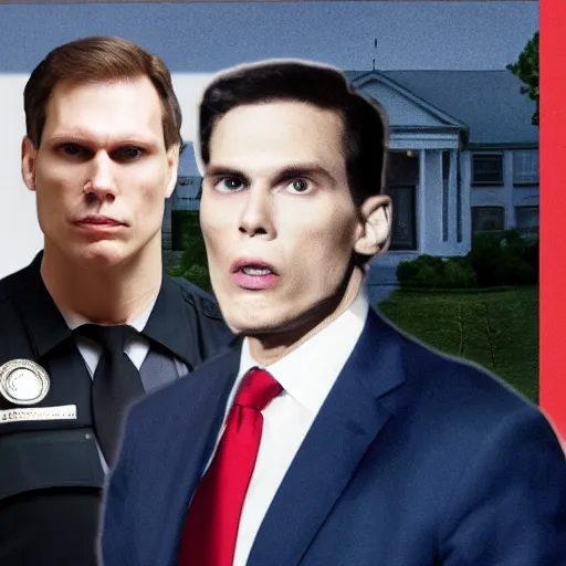 Image similar to Jerma FBI raid on Trump