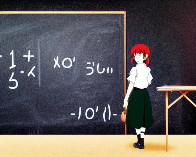 Anime Artistic Image Math Class AI-generated image 2354866433 | Shutterstock