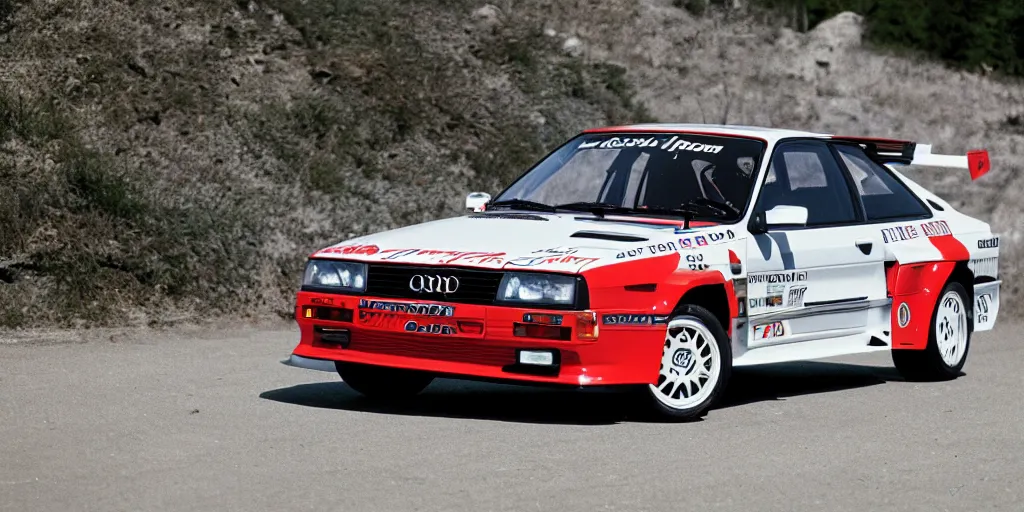 Prompt: 1990s Audi Sport Quattro