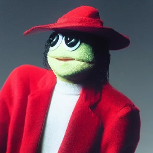 Prompt: “Michael Jackson as a Muppet, 8k, ultra realistic”