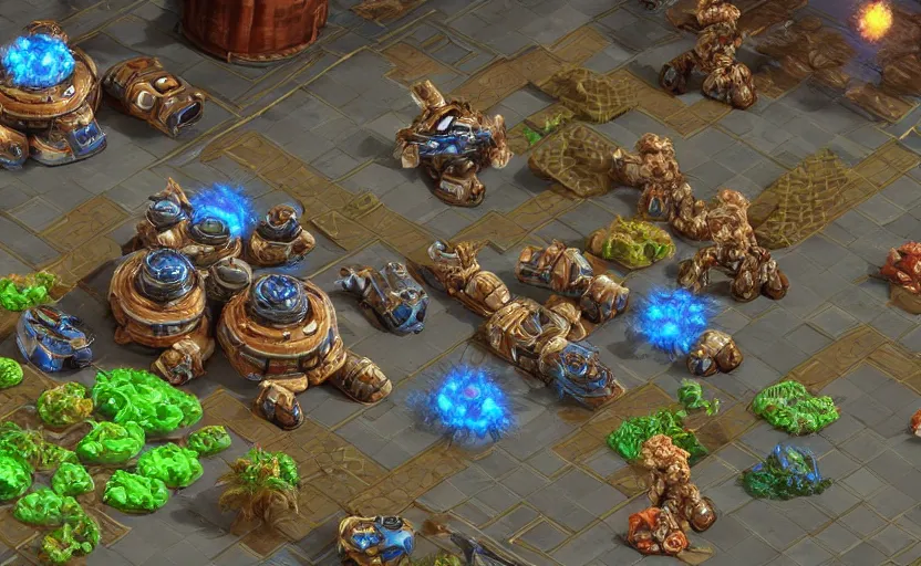 Image similar to cookie themed texture pack starcraft 2 screenshots