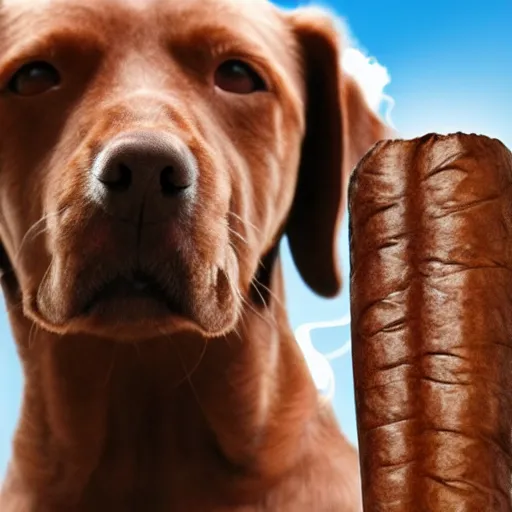 Prompt: dog smoking cigar, 4k, HD, beatiful house