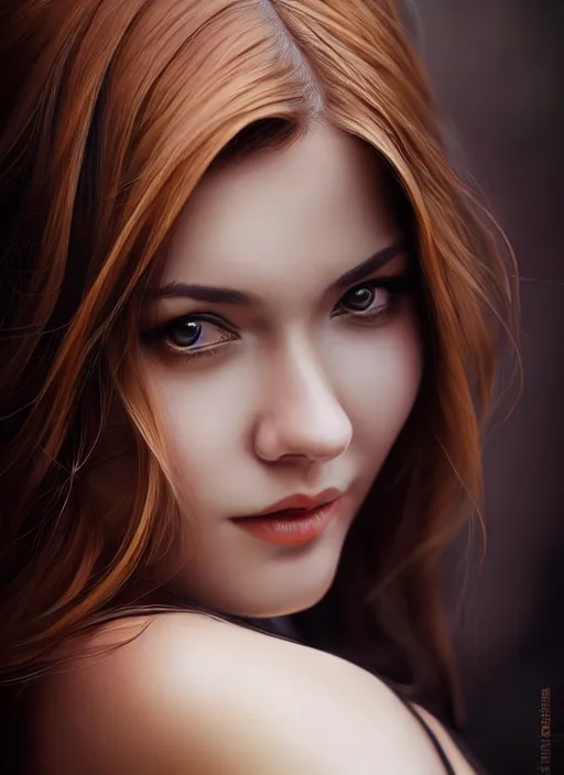 Image similar to photo of a gorgeous young woman in the style of stefan kostic, realistic, half body shot, sharp focus, 8 k high definition, insanely detailed, intricate, elegant, art by stanley lau and artgerm