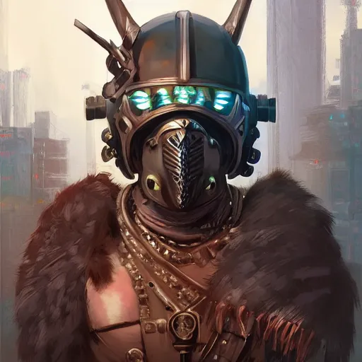 Image similar to cyberpunk viking helmet mask warrior goddess robot ninja fantasy, art gta 5 cover, official fanart behance hd artstation by jesper ejsing, by rhads, makoto shinkai and lois van baarle, ilya kuvshinov, ossdraws