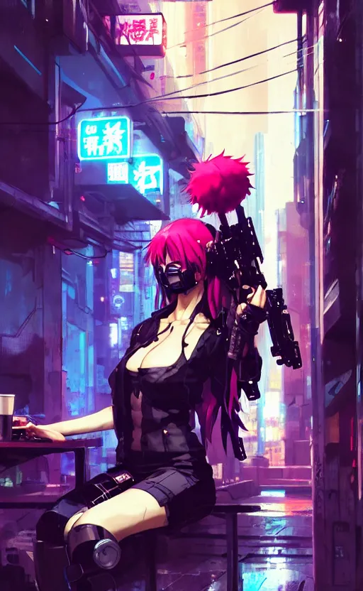 Steam Workshop::Cyberpunk anime girl