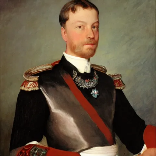 Image similar to Archibald Humphrey Roy Balthazar the 3rd, grand duke of Normandy