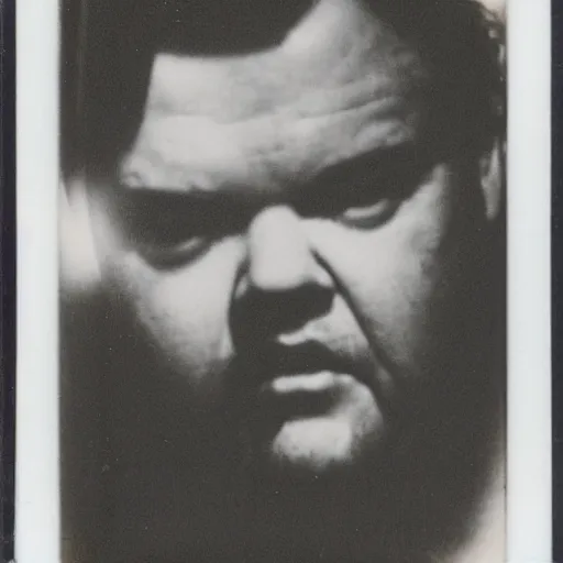 Prompt: Polaroid by Orson Welles