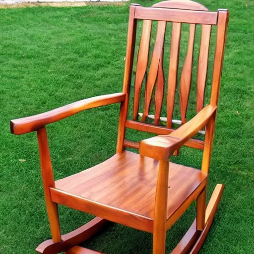Image similar to beautiful wooden art deco rocking chair furniture plans detailed