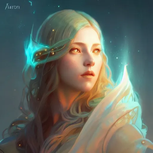 Image similar to aurora, child of light, highly detailed, digital painting, artstation, concept art, smooth, sharp focus, illustration, Unreal Engine 5, 8K, art by artgerm and greg rutkowski and alphonse mucha