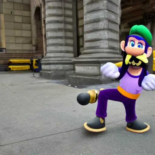 Prompt: waluigi