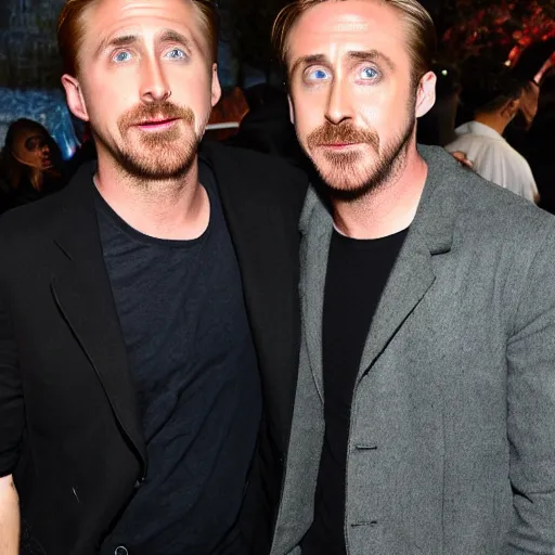 Prompt: tim roth ryan gosling