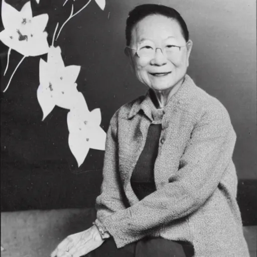 Image similar to melody hu, age 1 0 0