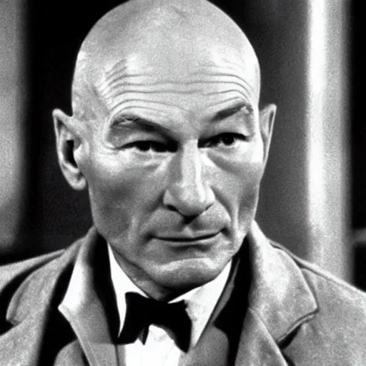 Image similar to film still of patrick stewart in the drama Samuel's Beckett's The Unnameable (1969)