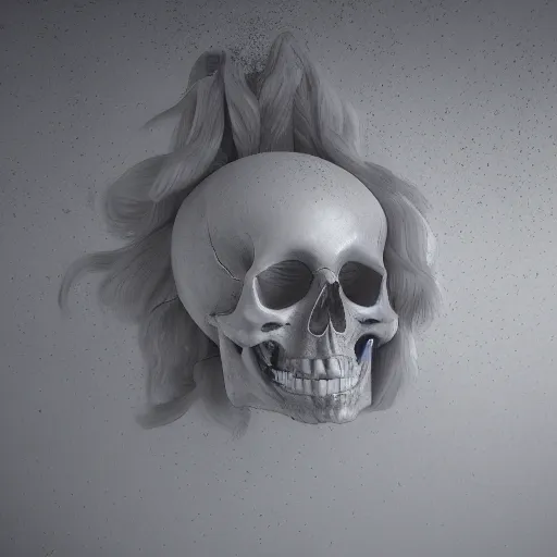 Prompt: 🦑 💀 🦑 photorealistic vray 4 k